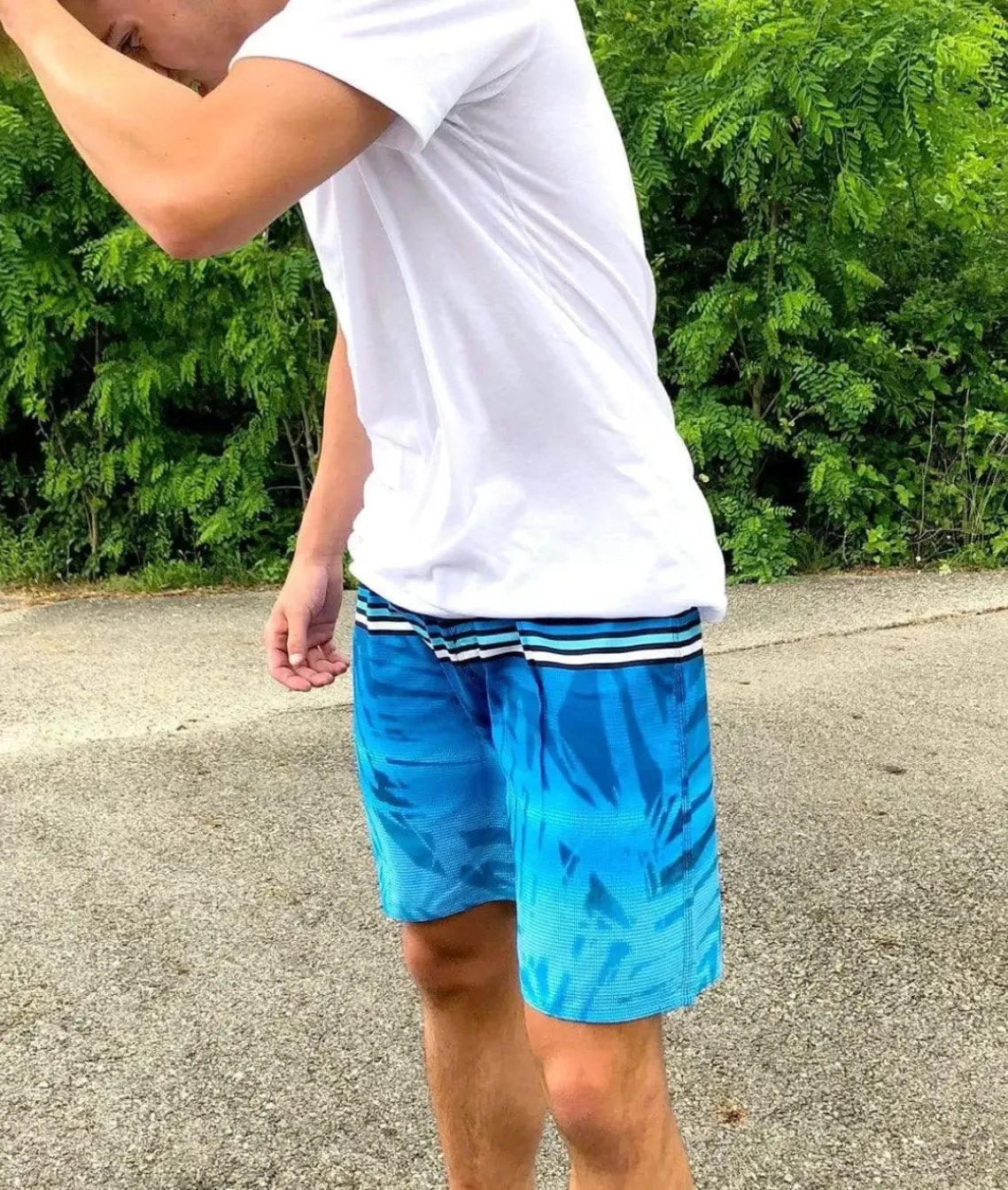 Men'S Palm Tree Board Short/Discontinued