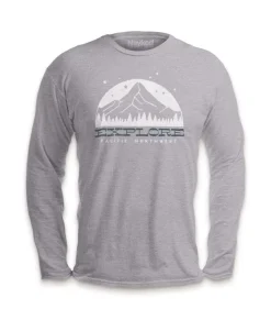 Men'S Ridiculously Soft Cotton Long Sleeve Graphic Tee | Explore
