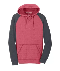 Men'S Ridiculously Soft Fleece Raglan Hoodie