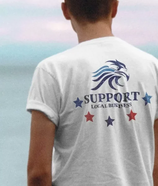 Men'S Ridiculously Soft Lightweight Graphic Tee | Support Local Business