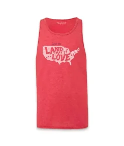 Men'S Ridiculously Soft Lightweight Graphic Tank | Land That I Love