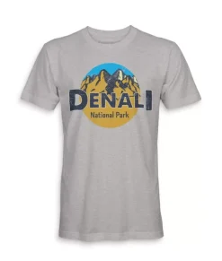 Men'S Ridiculously Soft Midweight Graphic Tee | Denali National Park