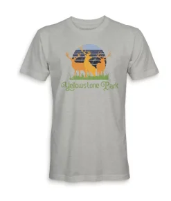 Men'S Ridiculously Soft Midweight Graphic Tee | Yellowstone Park
