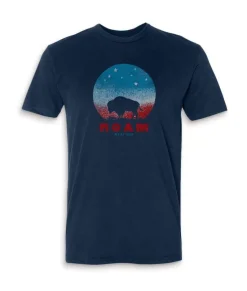 Men'S Ridiculously Soft Sueded Big Graphic Tee | Roam