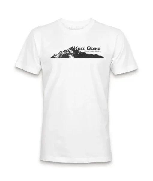 Ridiculously Soft Crew Neck Graphic T-Shirt | Keep Going Mountain View