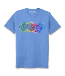 Unisex Ridiculously Soft Lightweight Sueded Graphic T-Shirt | Love Is Love