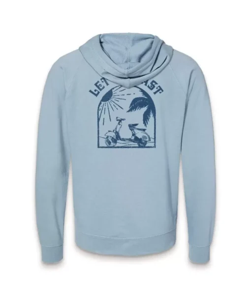 Women'S French Terry Full-Zip Graphic Hoodie | Let'S Coast
