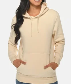 Women'S Midweight Oversized Premium Pullover Sweatshirt Hoodie