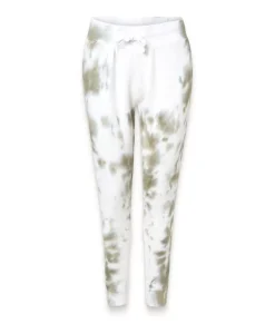 Women'S Oversized Soft Washed Tie Dye Fleece Joggers