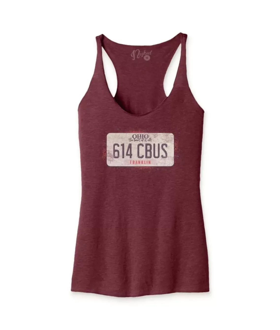 Women'S Ridiculously Soft Lightweight Racerback Graphic Tank | 614 Cbus