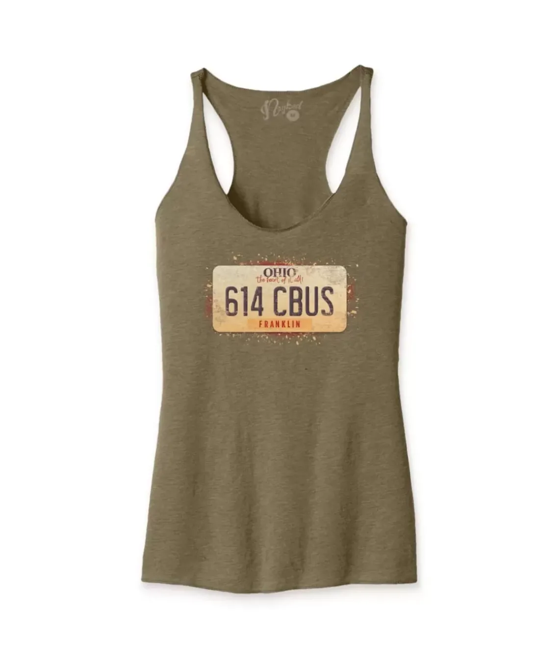 Women'S Ridiculously Soft Lightweight Racerback Graphic Tank | 614 Cbus
