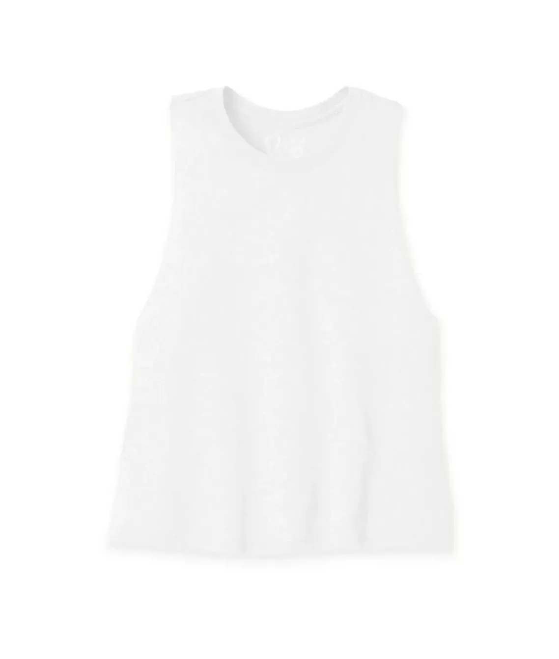 Women'S Ridiculously Soft Cropped Racerback Muscle Tank