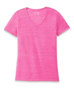 Women'S Ridiculously Soft Snow Heather V-Neck T-Shirt