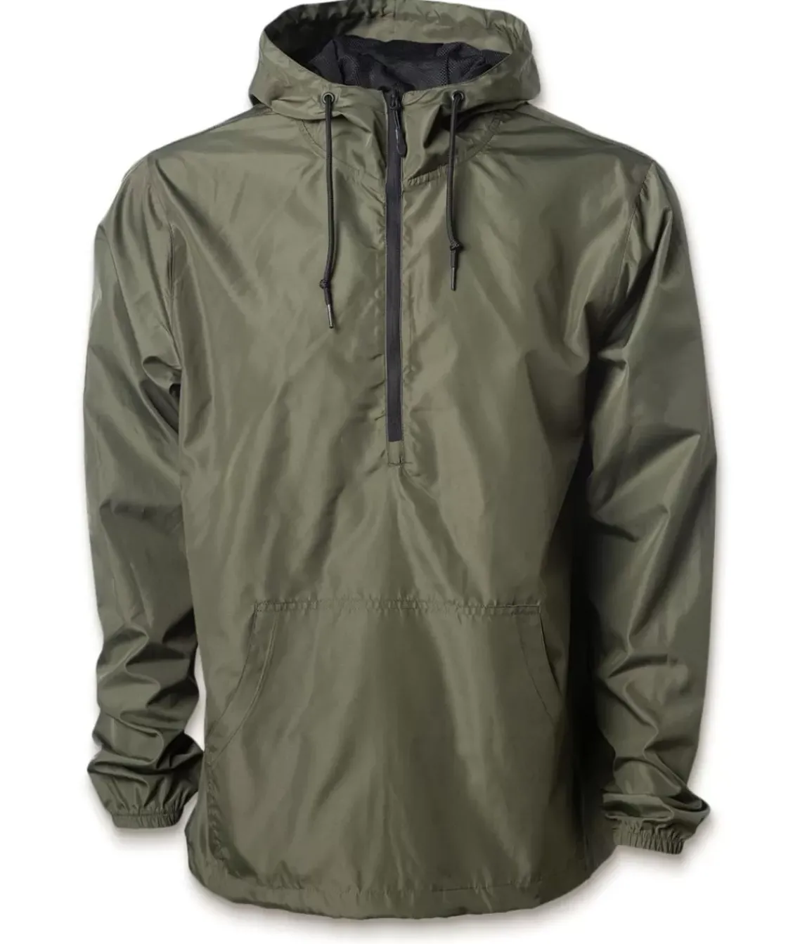 Women'S Soft Lightweight Oversized Half-Zip Pullover Windbreaker Anorak